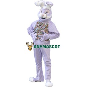 Purple Bunny Rabbit Mascot Costume