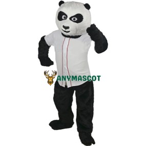 Baseball Panda Bear Mascot Costume