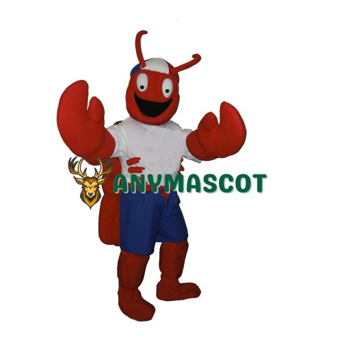 Sport Lobster Mascot Costume
