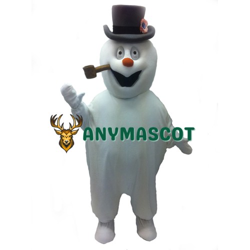 Frosty Snowman Mascot Costume 
