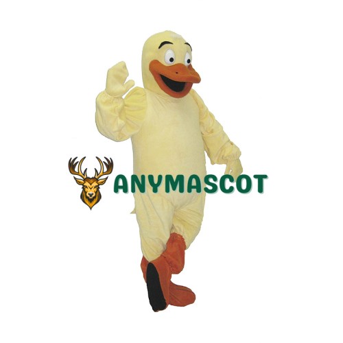 Yellow Duck Mascot Costume