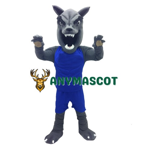 High School Wolf Mascot Costume
