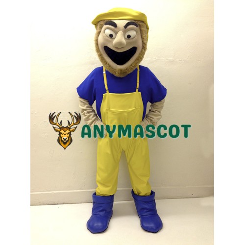 Fisherman Mascot Costume