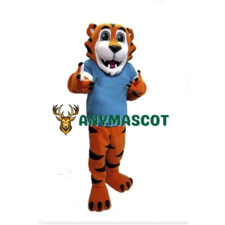 School Tiger Mascot Costume