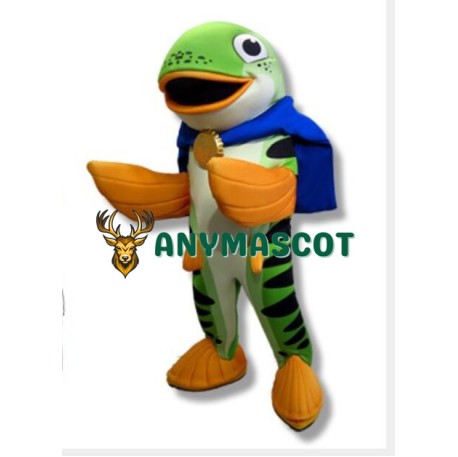Salmon Fish Mascot Costume