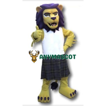 College Sport Lion Mascot Costume