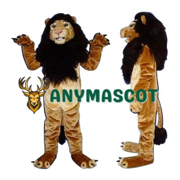 Happy King Lion Mascot Costume