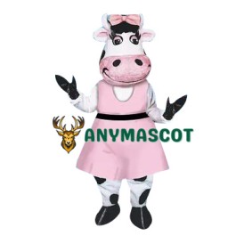Beautiful Cow Mascot Costume