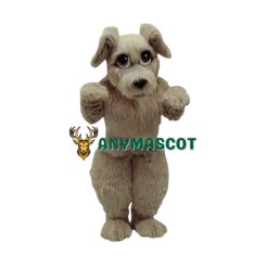 Cute Furry Dog Mascot Costume