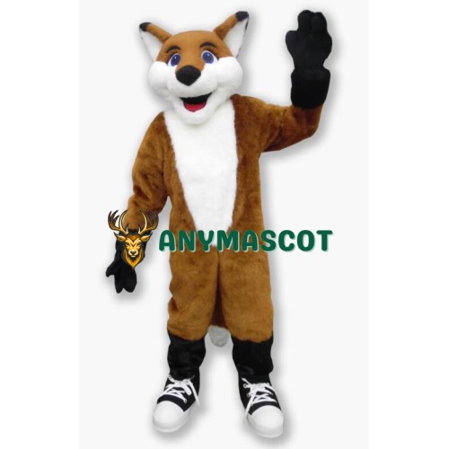 Happy Fox Mascot Costume