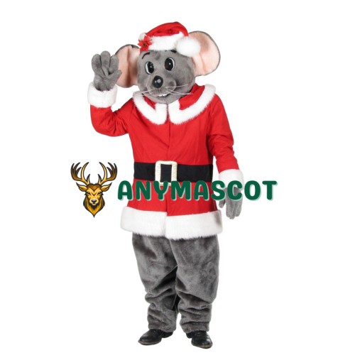 Xmas Mouse Mascot Costume