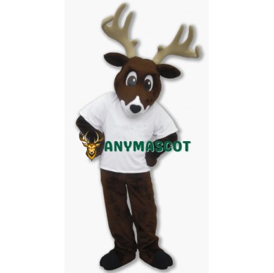 College Deer Mascot Costume