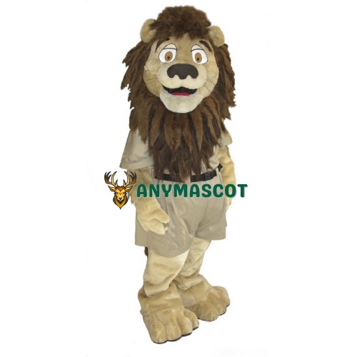 College Lion Mascot Costume