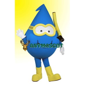 Water Drop Mascot Costume