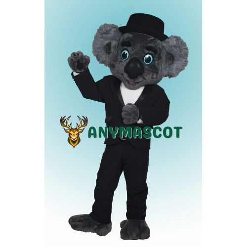 Gentleman Koala Mascot Costume