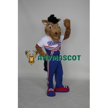 College Mustang Mascot Costume