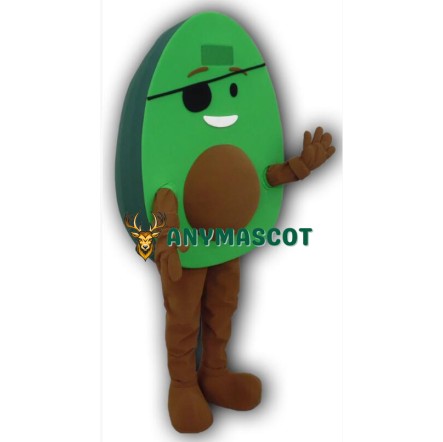 Avacado Mascot Costume