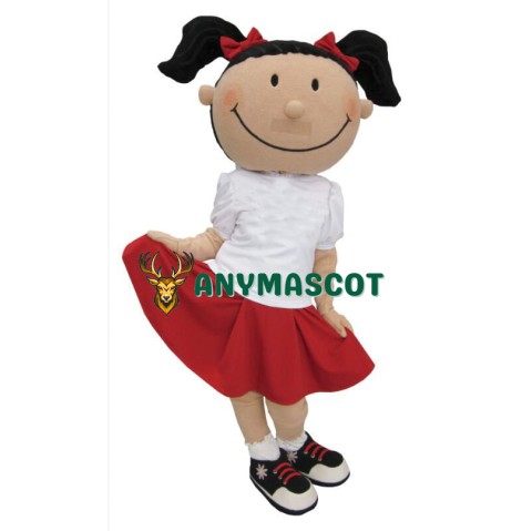 Cute Girl Mascot Costume