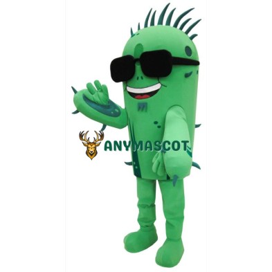 Spike Cactus Mascot Costume