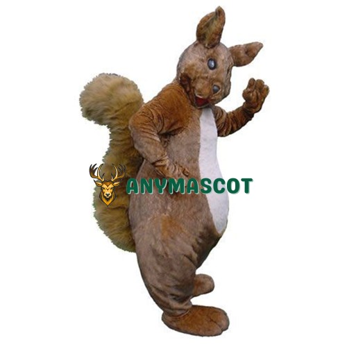 Furry Squirrel Mascot Costume