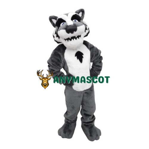 College Lightweight Wolf Mascot Costume