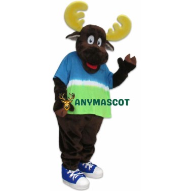 Lightweight Moose Mascot Costume