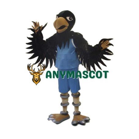 Black Hawk Mascot Costume