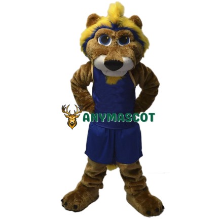 Basketball Lion Mascot Costume