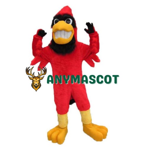 College Lightweight Red Cardinal Mascot Costume