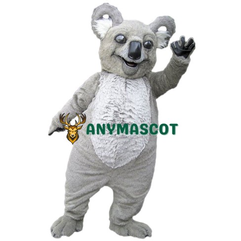 Grey Lightweight Koala Mascot Costume