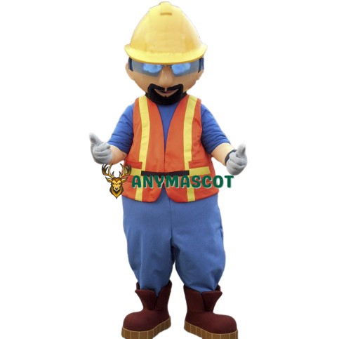 Lightweight Builder Mascot Costume