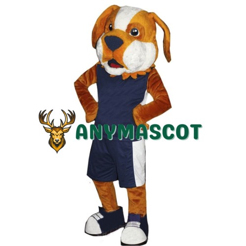 Power Sporty Dog Mascot Costume