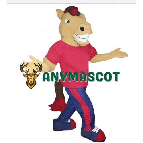 College Lightweight Horse Mascot Costume