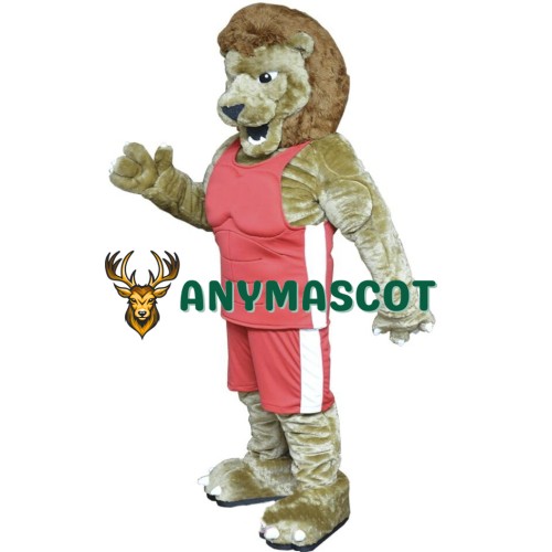 Power Lightweight Lion Mascot Costume