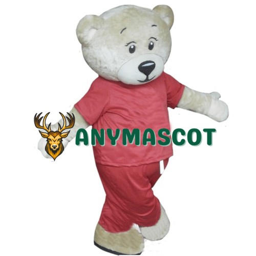 Health Consultant Bear Mascot Costume