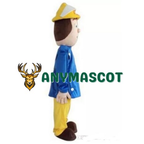 Fireman Sam Mascot Costume