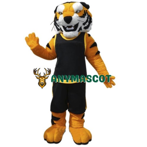 College Fierce Tiger Mascot Costume