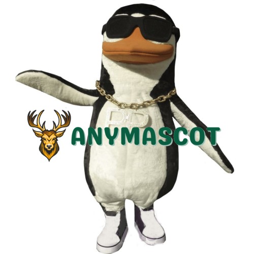 Rap Penguin Mascot Costume