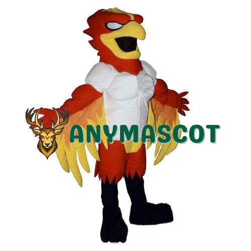 Power Phoenix Mascot Costume