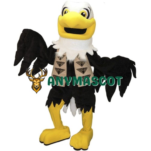 Happy Lightweight Eagle Mascot Costume
