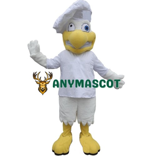 Funny Chef Chicken Mascot Costume