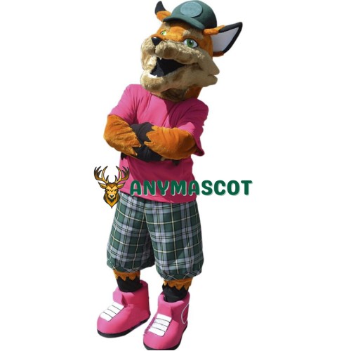 Realistic College Fox Mascot Costume