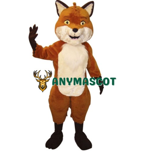 Friendly Lightweight Fox Mascot Costume