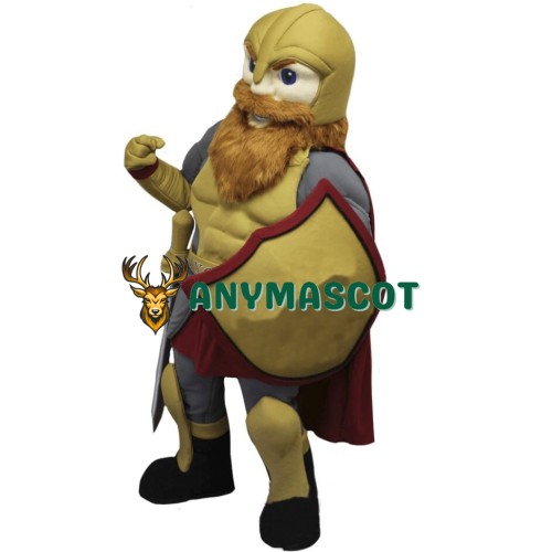 College Warrior Mascot Costume