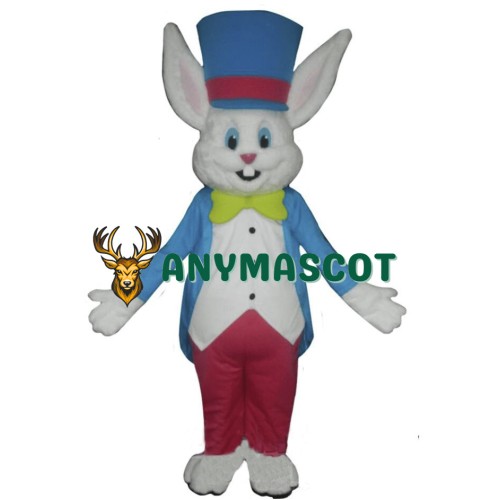 Happy Lightweight Rabbit Mascot Costume