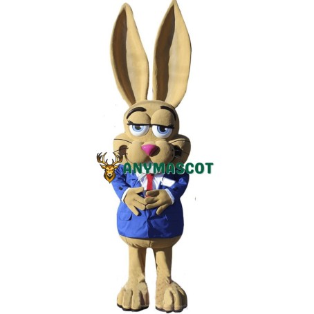 Cute Jackrabbit Mascot Costume