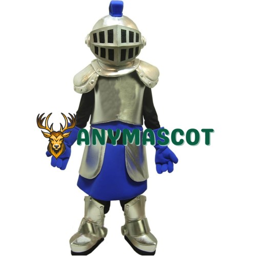 Golden & Blue Knight Mascot Costume