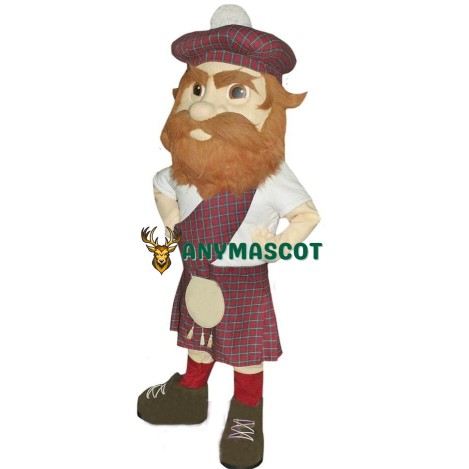 Lightweight Highlander Mascot Costume