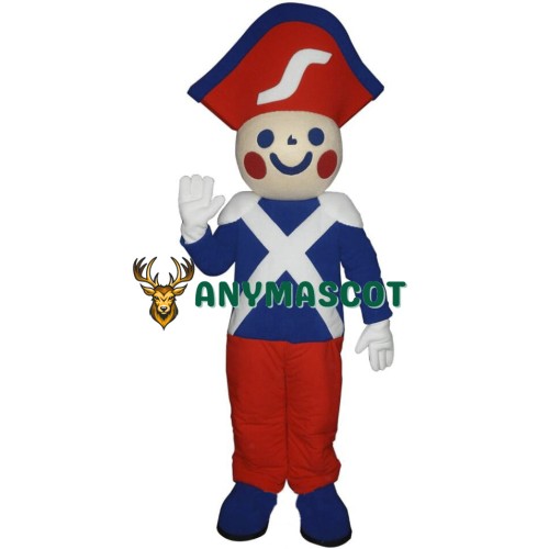 Soldier Mascot Costume