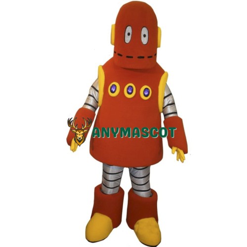 Cute Robot Mascot Costume
